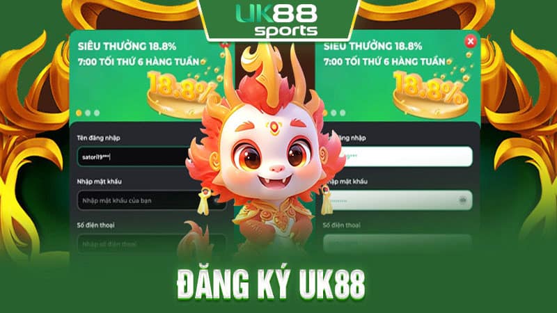 Quy trình Đăng ký UK88