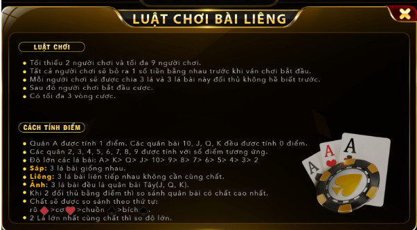 Một số điều cần lưu ý khi tham gia một ván bài liêng tại nhà cái UK88