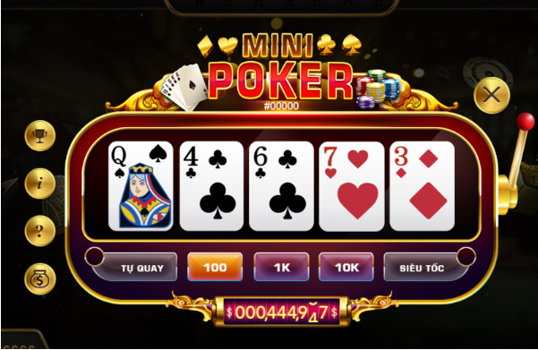 Giới thiệu sơ lược Mini poker của link vao UK88 cho anh em tân thủ 