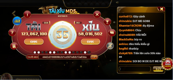 Tài xỉu MD5 trên link vao UK88 – Tựa game thu hút vạn người chơi