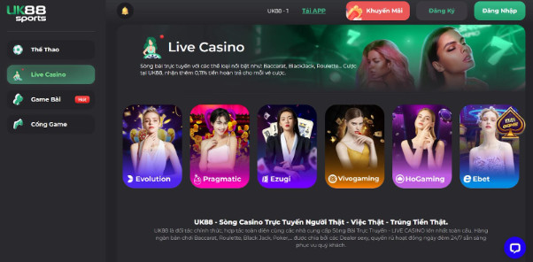 Cùng khám phá đôi nét về nhà cái UK88 trước khi chơi Baccarat